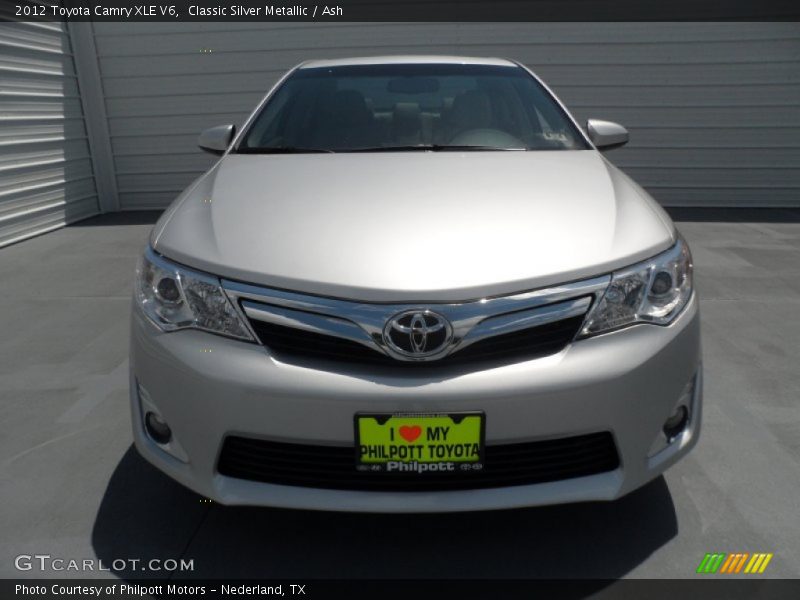 Classic Silver Metallic / Ash 2012 Toyota Camry XLE V6