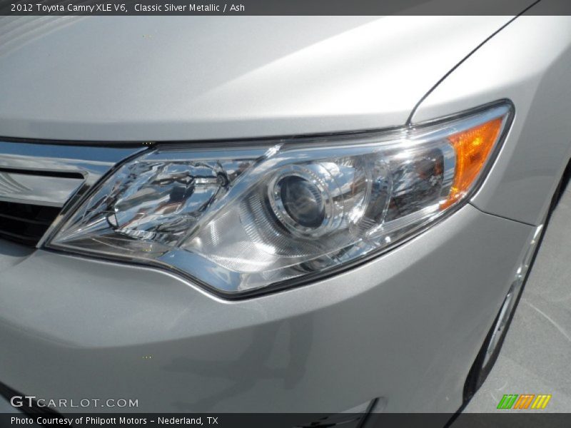 Classic Silver Metallic / Ash 2012 Toyota Camry XLE V6
