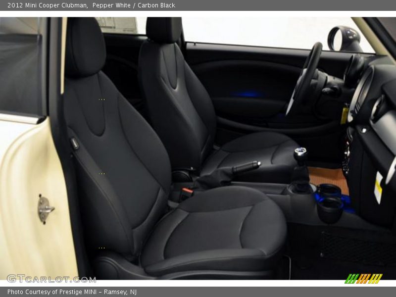 Pepper White / Carbon Black 2012 Mini Cooper Clubman