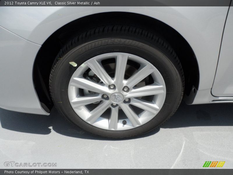 Classic Silver Metallic / Ash 2012 Toyota Camry XLE V6