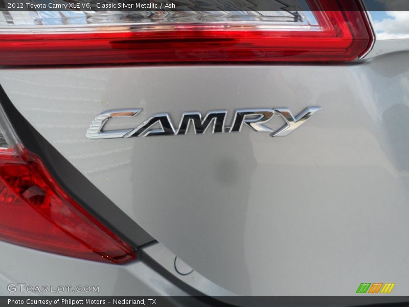 Classic Silver Metallic / Ash 2012 Toyota Camry XLE V6