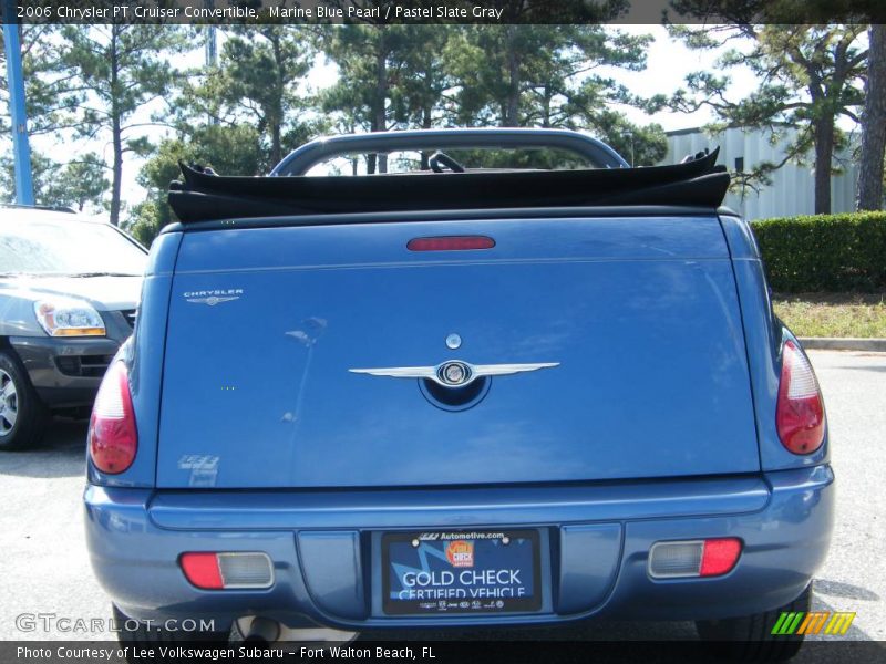 Marine Blue Pearl / Pastel Slate Gray 2006 Chrysler PT Cruiser Convertible