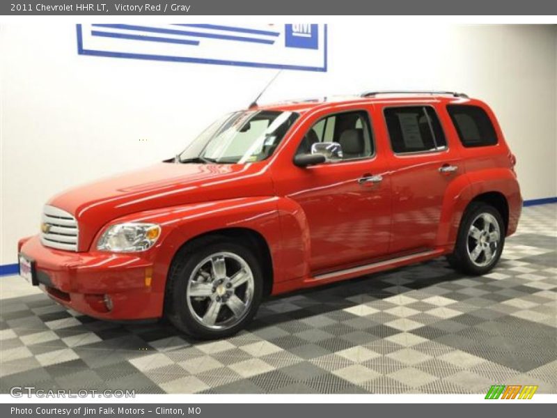 Victory Red / Gray 2011 Chevrolet HHR LT