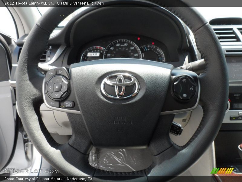 Classic Silver Metallic / Ash 2012 Toyota Camry XLE V6