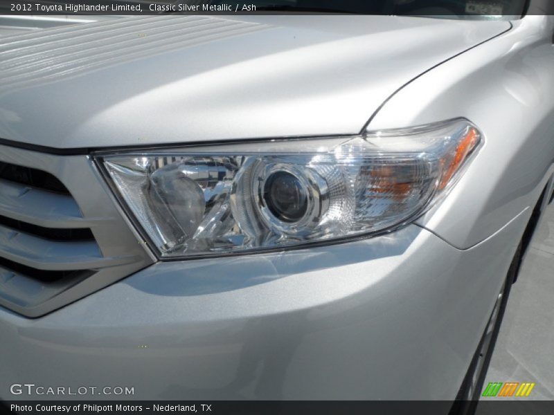 Classic Silver Metallic / Ash 2012 Toyota Highlander Limited