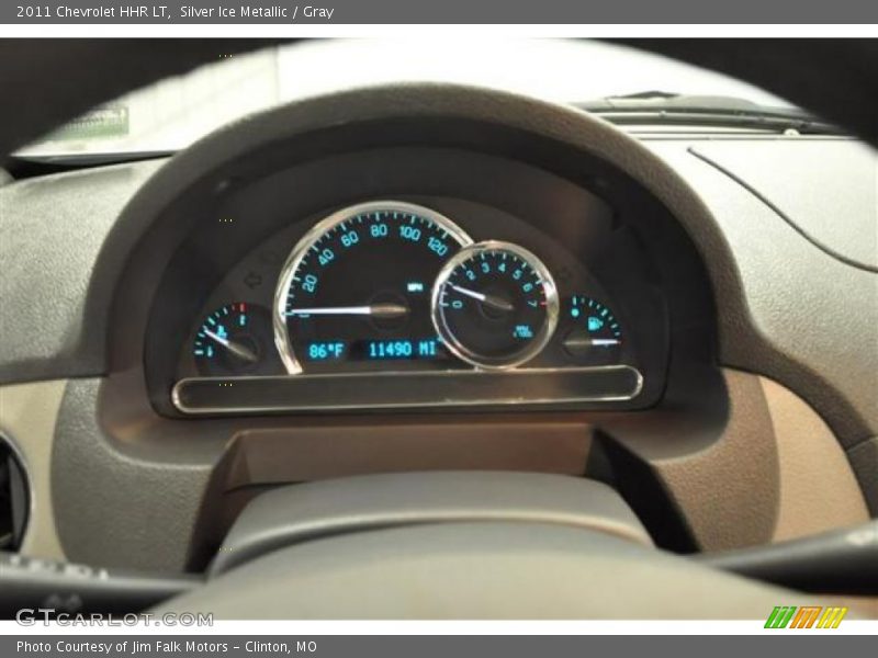 Silver Ice Metallic / Gray 2011 Chevrolet HHR LT