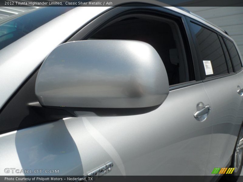 Classic Silver Metallic / Ash 2012 Toyota Highlander Limited