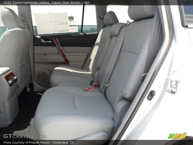 Classic Silver Metallic / Ash 2012 Toyota Highlander Limited