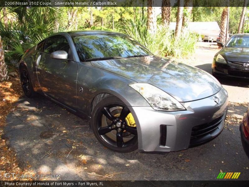 Silverstone Metallic / Carbon Black 2006 Nissan 350Z Coupe