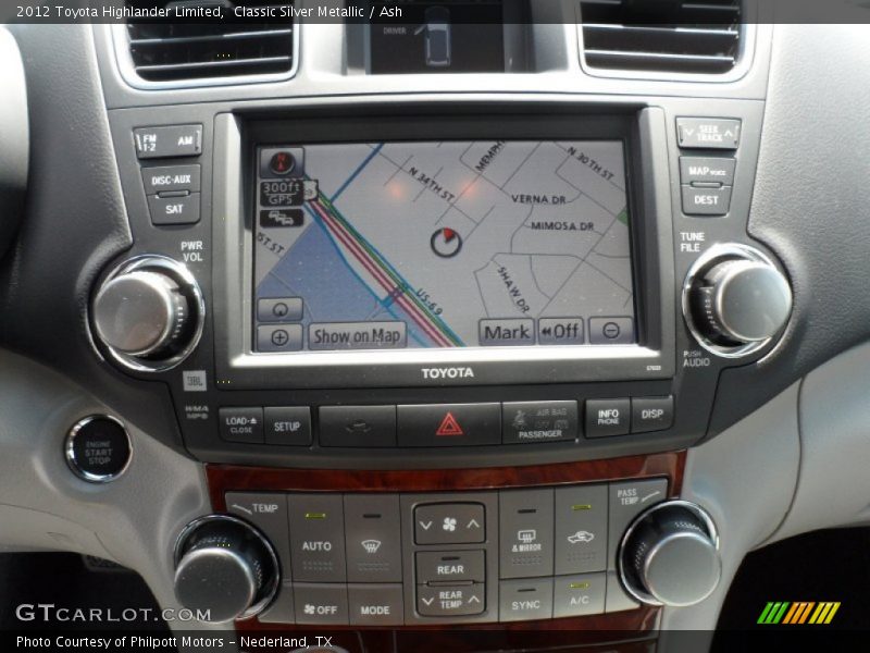 Classic Silver Metallic / Ash 2012 Toyota Highlander Limited