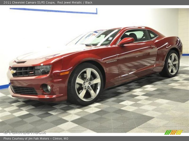 Red Jewel Metallic / Black 2011 Chevrolet Camaro SS/RS Coupe