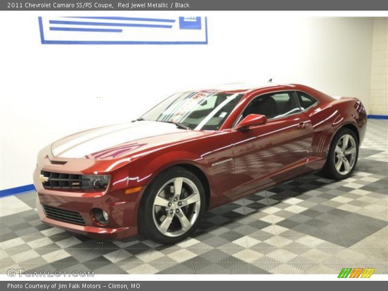 Red Jewel Metallic / Black 2011 Chevrolet Camaro SS/RS Coupe