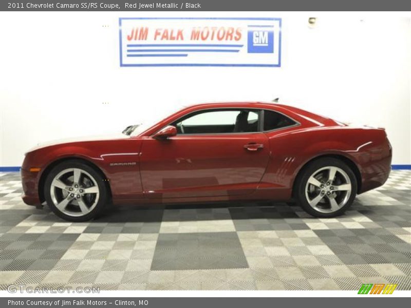 Red Jewel Metallic / Black 2011 Chevrolet Camaro SS/RS Coupe