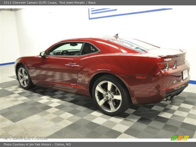Red Jewel Metallic / Black 2011 Chevrolet Camaro SS/RS Coupe