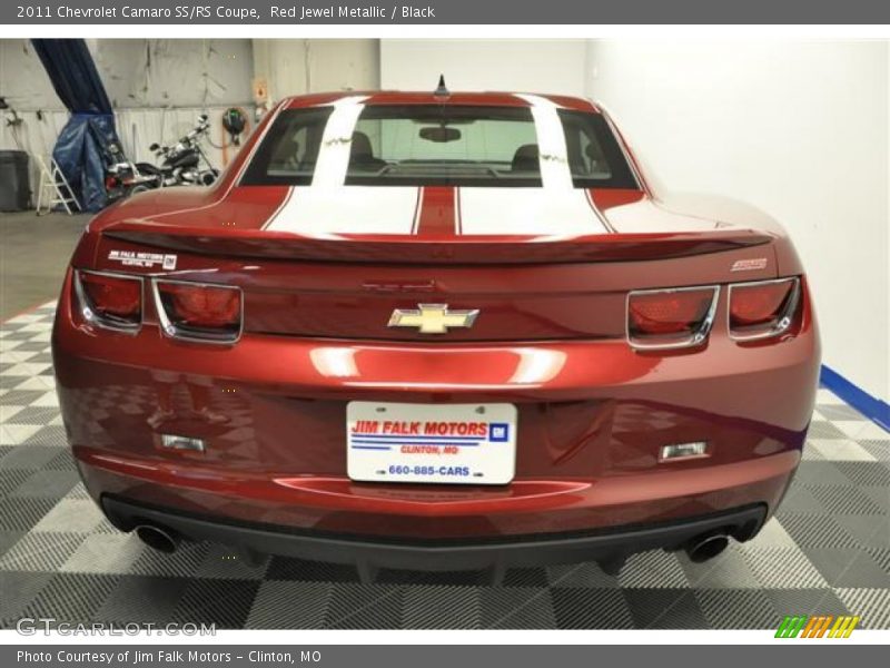 Red Jewel Metallic / Black 2011 Chevrolet Camaro SS/RS Coupe