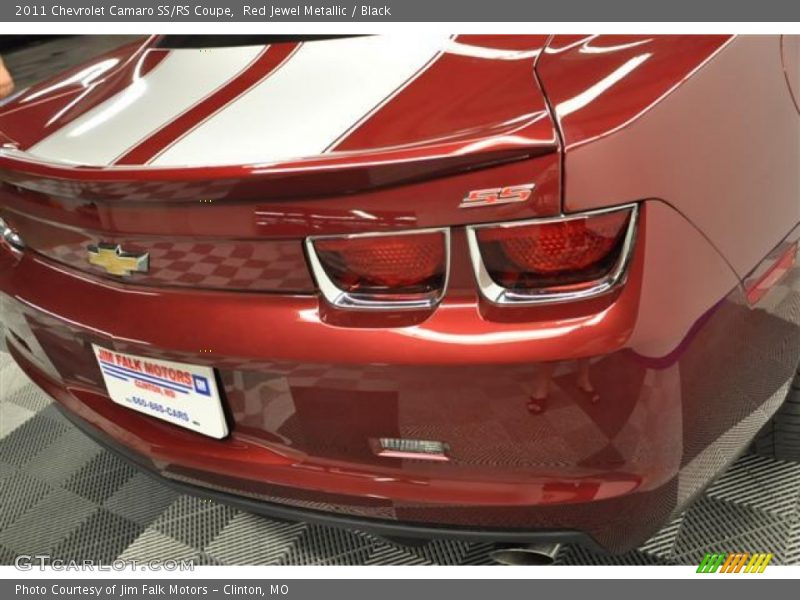 Red Jewel Metallic / Black 2011 Chevrolet Camaro SS/RS Coupe