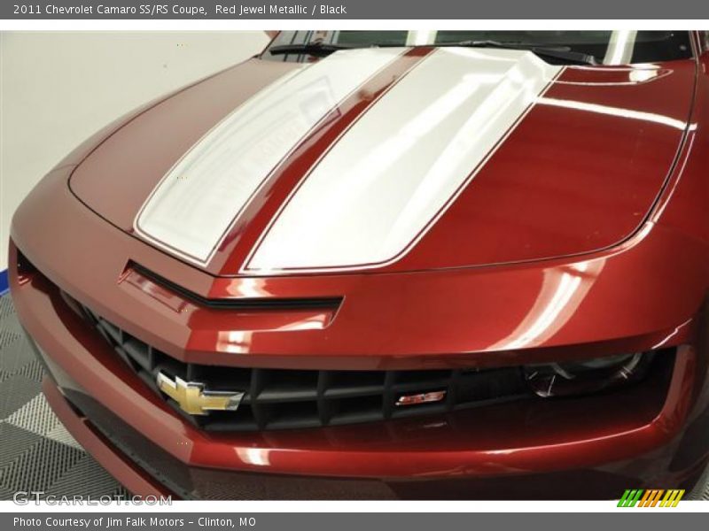 Red Jewel Metallic / Black 2011 Chevrolet Camaro SS/RS Coupe