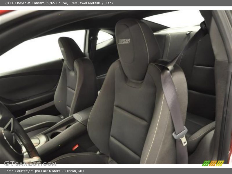 Red Jewel Metallic / Black 2011 Chevrolet Camaro SS/RS Coupe