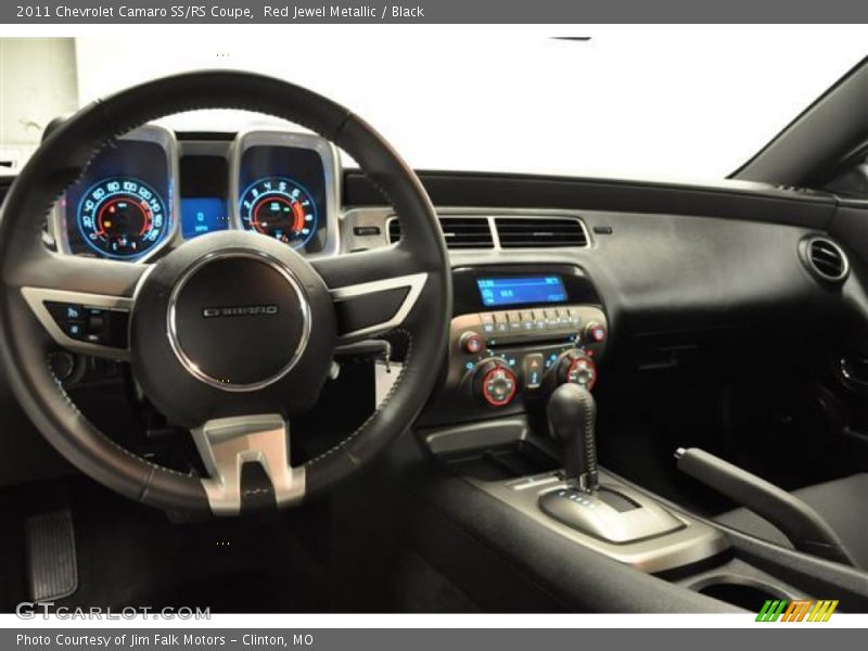Red Jewel Metallic / Black 2011 Chevrolet Camaro SS/RS Coupe
