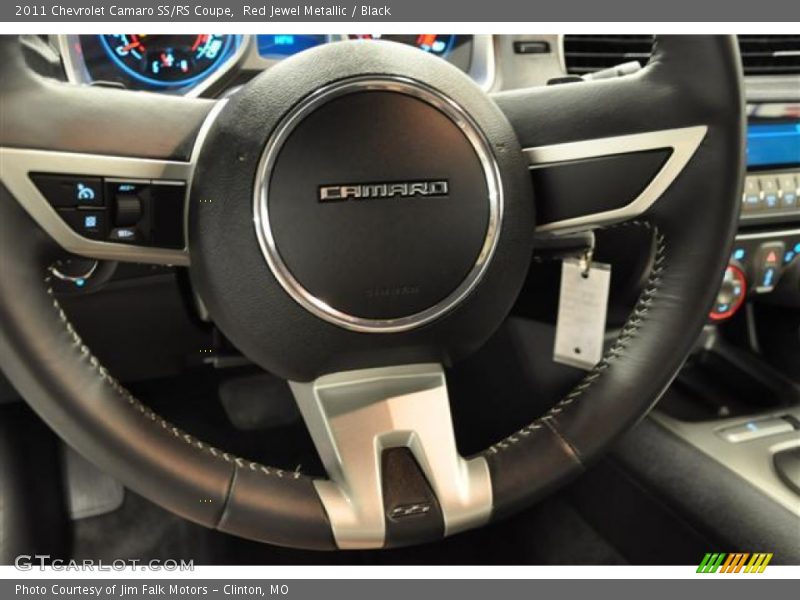 Red Jewel Metallic / Black 2011 Chevrolet Camaro SS/RS Coupe