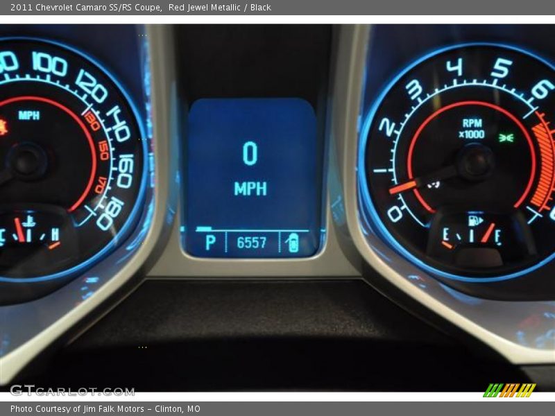 Red Jewel Metallic / Black 2011 Chevrolet Camaro SS/RS Coupe