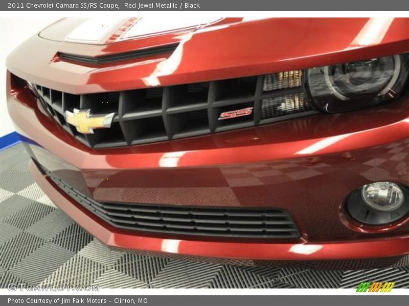 Red Jewel Metallic / Black 2011 Chevrolet Camaro SS/RS Coupe