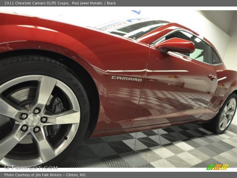 Red Jewel Metallic / Black 2011 Chevrolet Camaro SS/RS Coupe