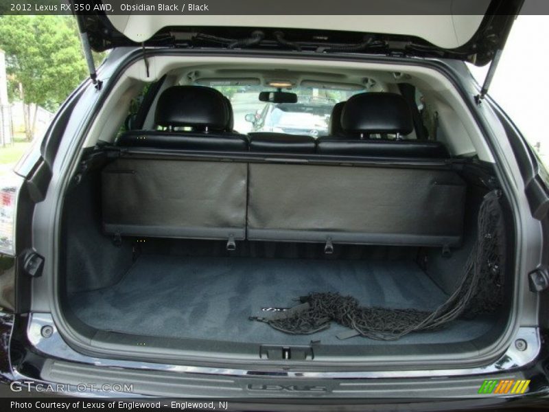 Obsidian Black / Black 2012 Lexus RX 350 AWD