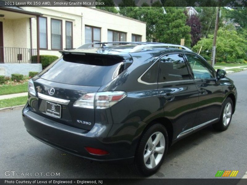 Smokey Granite Mica / Black 2011 Lexus RX 350 AWD