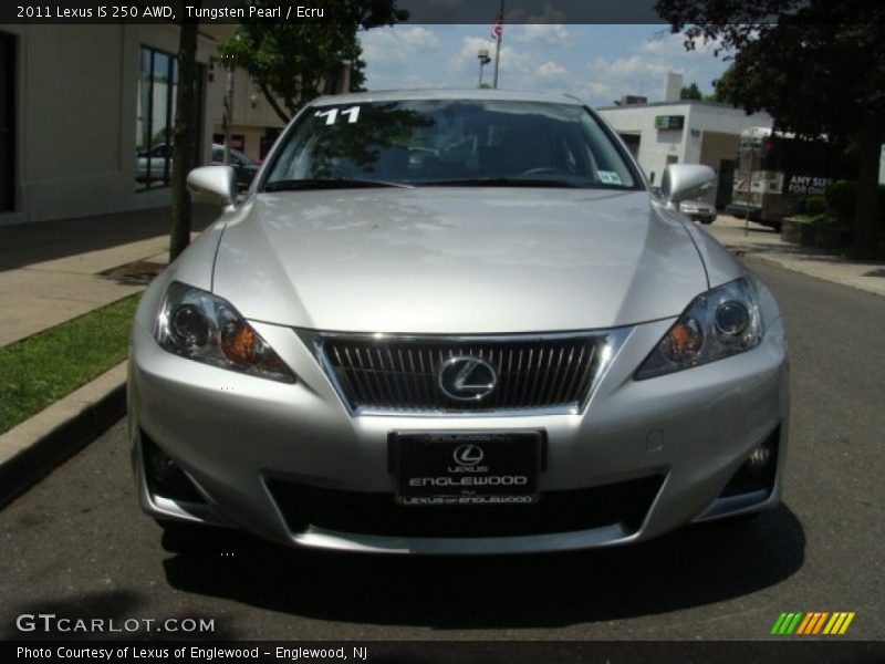 Tungsten Pearl / Ecru 2011 Lexus IS 250 AWD