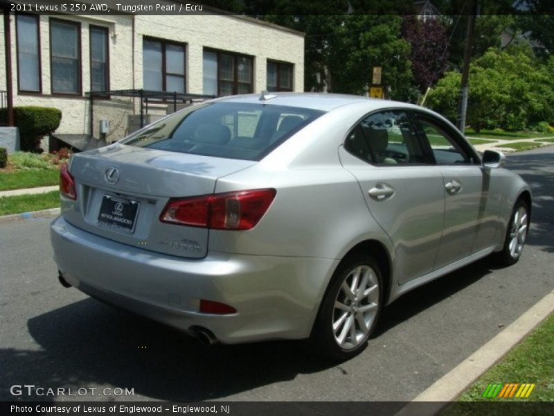 Tungsten Pearl / Ecru 2011 Lexus IS 250 AWD