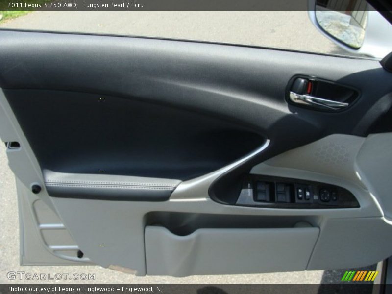 Tungsten Pearl / Ecru 2011 Lexus IS 250 AWD