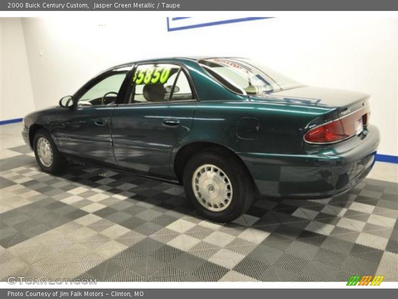 Jasper Green Metallic / Taupe 2000 Buick Century Custom
