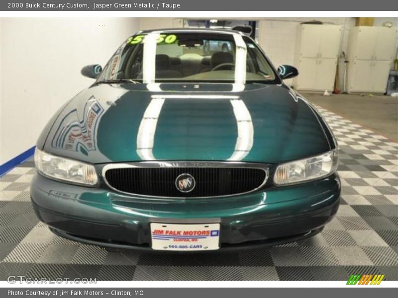 Jasper Green Metallic / Taupe 2000 Buick Century Custom