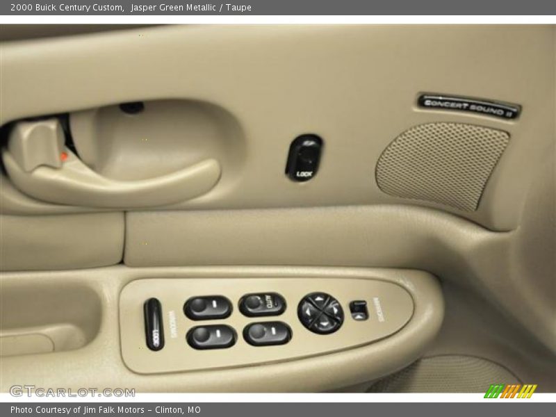 Jasper Green Metallic / Taupe 2000 Buick Century Custom
