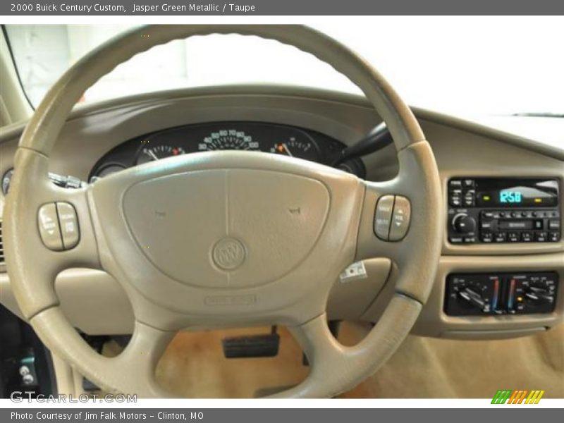 Jasper Green Metallic / Taupe 2000 Buick Century Custom