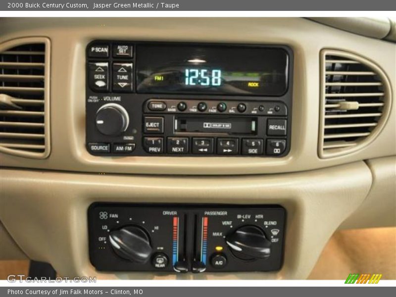 Jasper Green Metallic / Taupe 2000 Buick Century Custom