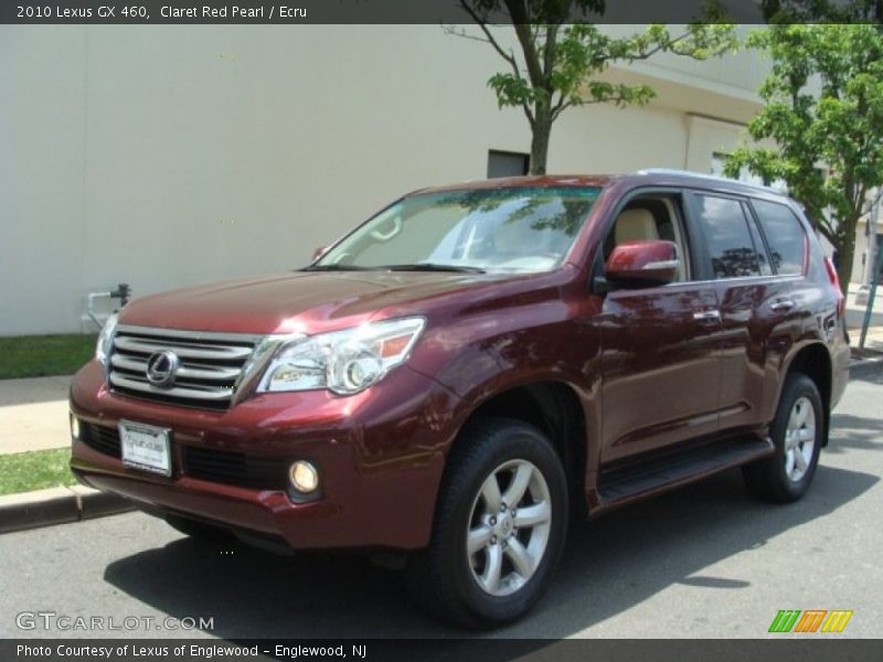 Claret Red Pearl / Ecru 2010 Lexus GX 460