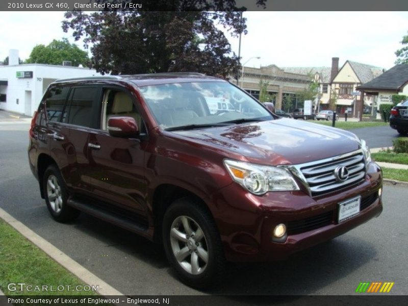 Claret Red Pearl / Ecru 2010 Lexus GX 460