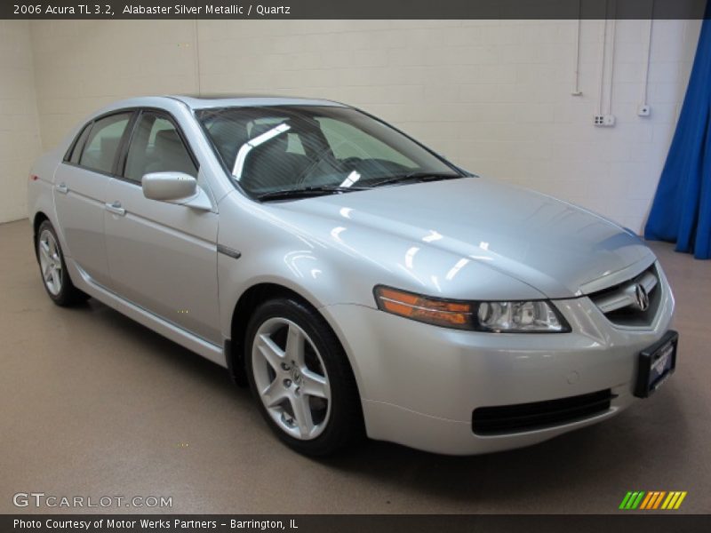 Alabaster Silver Metallic / Quartz 2006 Acura TL 3.2