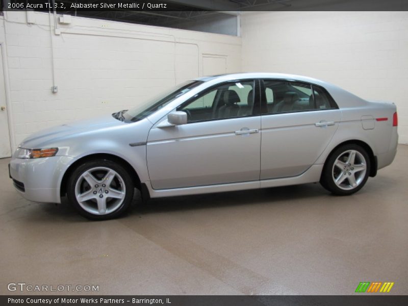 Alabaster Silver Metallic / Quartz 2006 Acura TL 3.2
