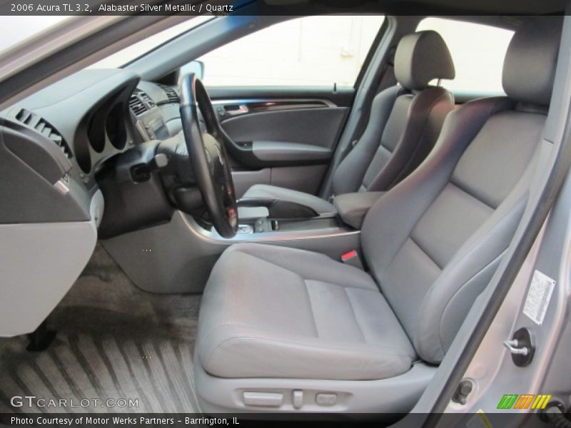 Alabaster Silver Metallic / Quartz 2006 Acura TL 3.2