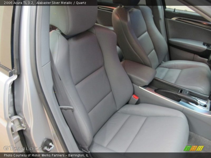 Alabaster Silver Metallic / Quartz 2006 Acura TL 3.2