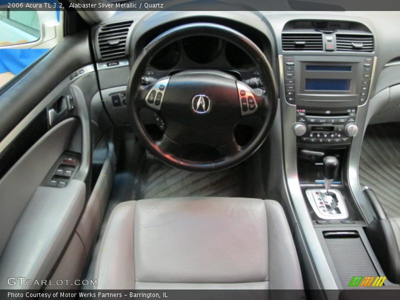 Alabaster Silver Metallic / Quartz 2006 Acura TL 3.2