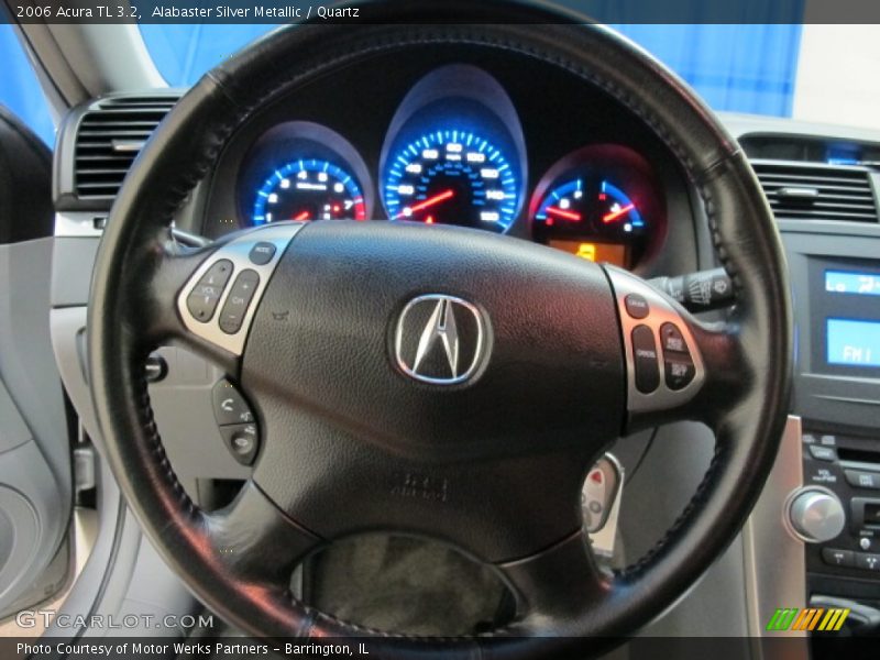 Alabaster Silver Metallic / Quartz 2006 Acura TL 3.2
