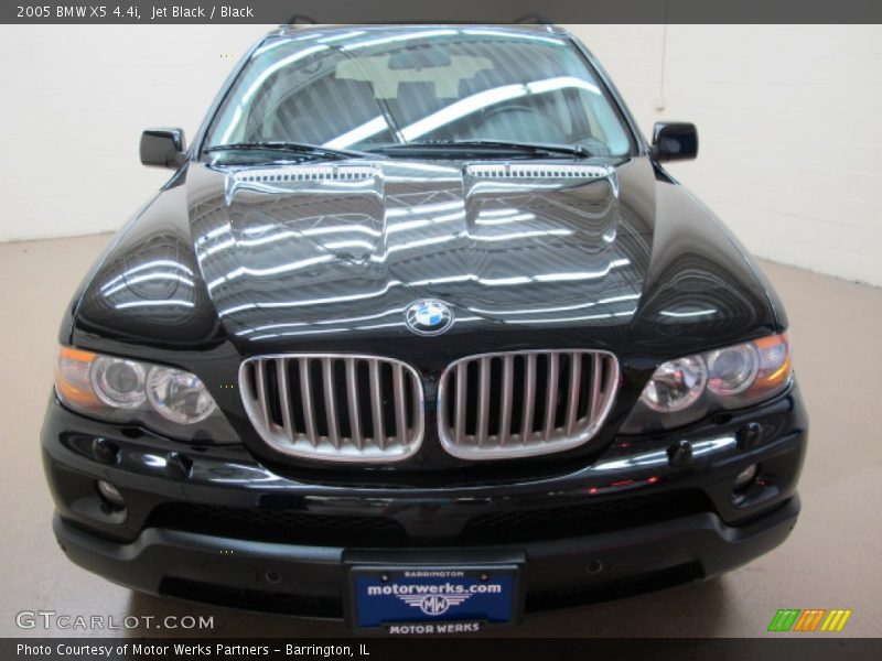 Jet Black / Black 2005 BMW X5 4.4i