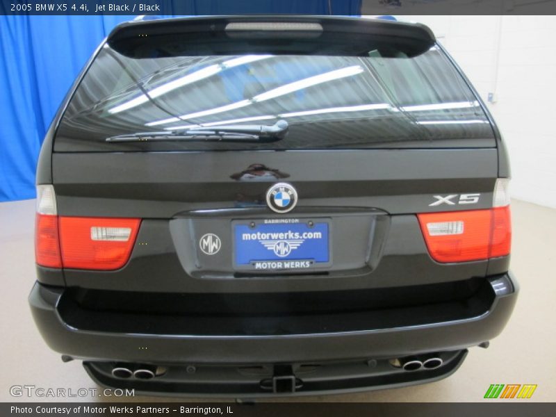 Jet Black / Black 2005 BMW X5 4.4i