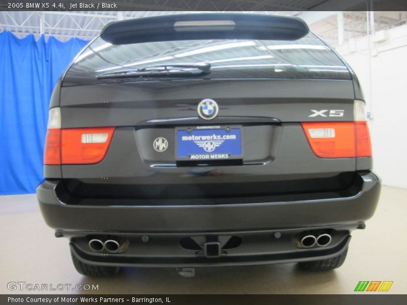 Jet Black / Black 2005 BMW X5 4.4i