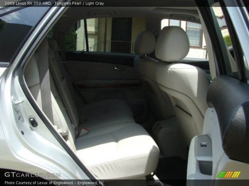 Tungsten Pearl / Light Gray 2009 Lexus RX 350 AWD