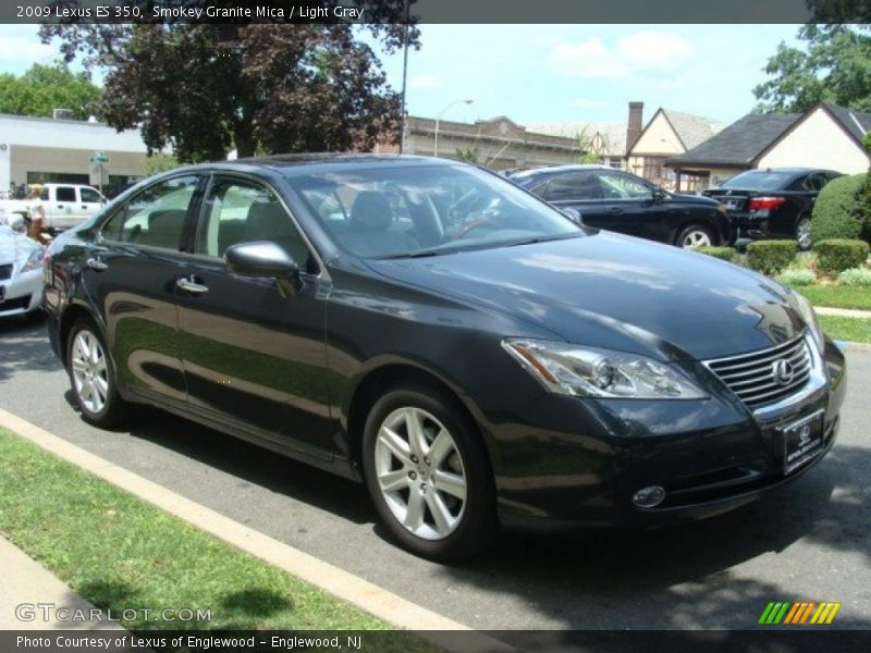 Smokey Granite Mica / Light Gray 2009 Lexus ES 350